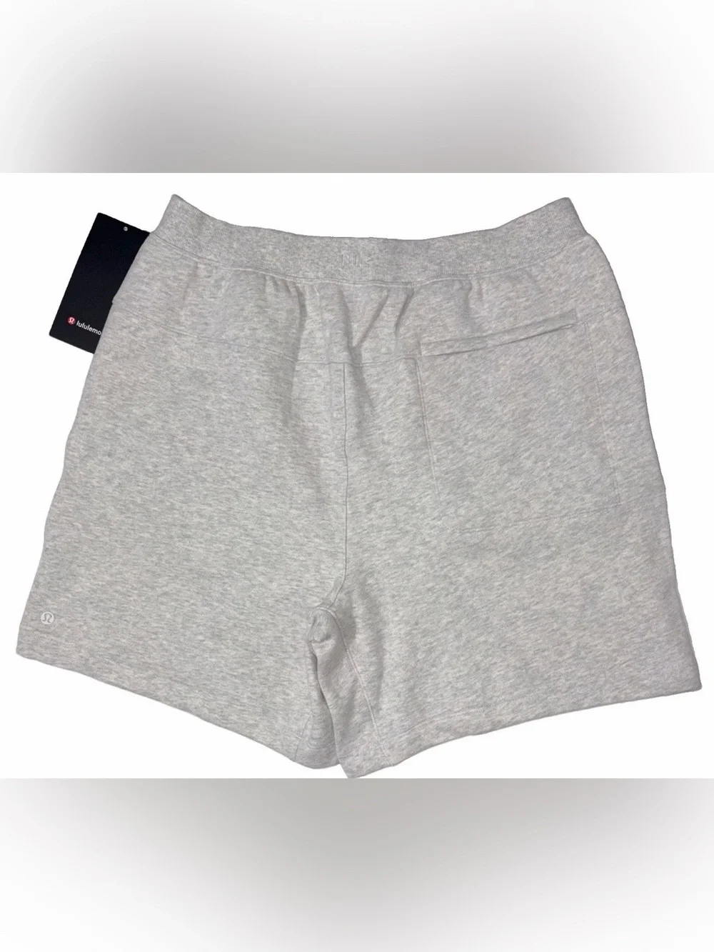 NWT•LULULEMON•MENS LARGE•STEADY STATE 7” SHORT•HEATHER CORE ULTRA GRAY•AUTHENTIC